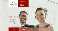 Desktop Screenshot of herff.de